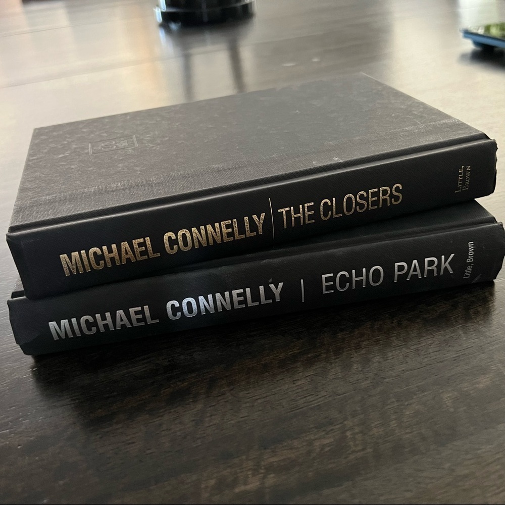 Bundle of 2 Michael Connelly Books The Closers & Echo Park Hardback GUC